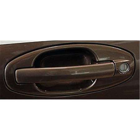 Geared2Golf Left Hand Outer Front Door Handle for 2001-2006 Hyundai Santa Fe, Textured Black GE2110977